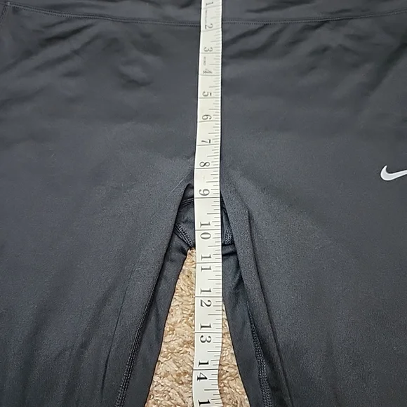Nike Dri-Fit Power Essential Running Crop Leggings Women’s 1X Black - Picture 4 of 8